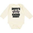 thumbnail image 3 of Inktastic Racing Buddy Girls Car Flags Girls Long Sleeve Baby Bodysuit, 3 of 5