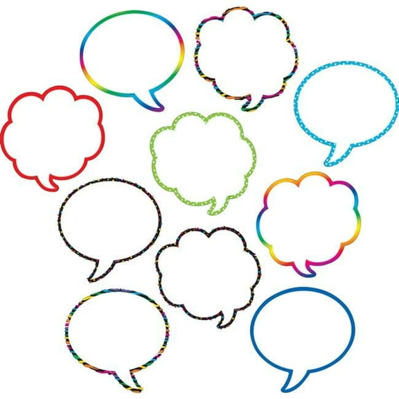 Speech & Thought Bubbles - Pack of 3