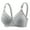 Gray, variant on Womens Wireless Bras Lace Cotton Comfortable Push Up Bra No Underwire Bra Full Support Lift Bralette Everyday Seamless Bras Watermelon Red 42/95