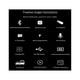 thumbnail image 2 of Transmisor Receptor De Audio Estéreo Fm Bluetooth Mp3 P/auto Negro, 2 of 5