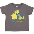 thumbnail image 3 of Inktastic Big Dinosaur Sister Girls Toddler T-Shirt, 3 of 5