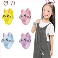thumbnail image 2 of ruzhgo Cute Cartoon Silicone Rabbit Watch for Kids Waterproof Silicone Watch for Girl and Boy No.2, 2 of 6