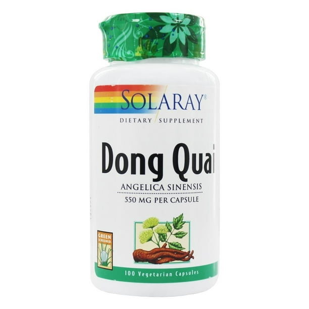Solaray Dong Quai Root 550mg Healthy Menstrual & Menopausal Support