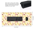 thumbnail image 3 of Disketp Rabbit And Balloon Gaming Mouse Mat Long Extended Mouse Pad Desk Mat Non-Slip Rubber Mice Pads Stitched Edges(315.5 x 16 x 0.12 Inches), 3 of 8