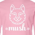 thumbnail image 4 of Inktastic Husky Sled Dog Mush Long Sleeve Youth T-Shirt, 4 of 5