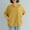 Yellow, variant on ITSAME Womens Plus Size T-Shirt, Crewneck Loose Casual Short Sleeve Pullover Summer Blouse Black L