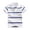 White, variant on HAiming Kids School Shirts Short Sleeve Color Block Tee Uniform Blouses Collared Button Trendy Summer Casual Workout Tops 1-14 Years