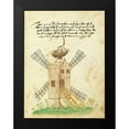 thumbnail image 2 of German 16th Century 15x18 Black Modern Framed Museum Art Print Titled - Civic festival of the Nuremberg Schembartlauf - Windmill, 2 of 5