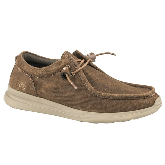 09-020-0991-3413 Men`s Roper Chillin Low Brown Canvas Lace up