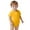 Light Yellow, variant on KONDYS Baby Bodysuit Casual Summer Outfit Basic Solid Color Short Sleeve Romper Beach School Party Toddler Clothes 3-24 Months Cute Cozy For Baby Boys Girls Unisex
