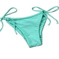 thumbnail image 4 of Women Swimwear Sets Strap-Free Backless Bra Triangle Panties, 4 of 4