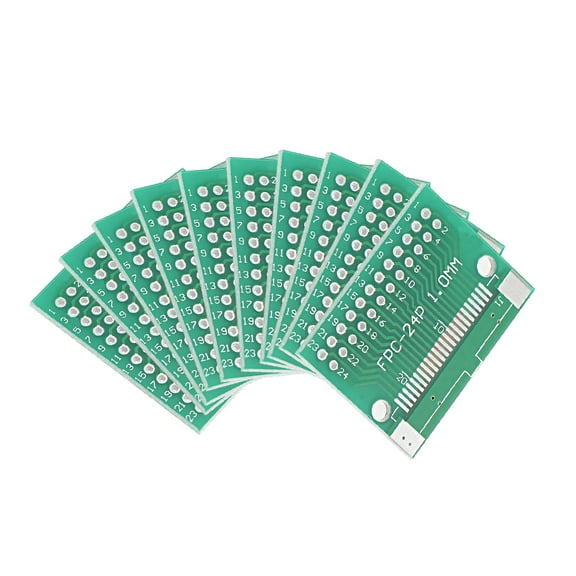 FPC 24P 0.5 / FPC 24P-1 to DIP Adapter PCB Board SMD Converter 10pcs