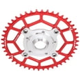 thumbnail image 4 of BCD Chainringand Adaptateur, Alliage d'Aluminium 46T 104 BCD Chainring T Kit de Conversion de Plateau Frappant Apparence, 4 of 12