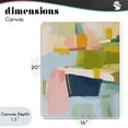 thumbnail image 4 of Stupell Industries Mid-Century Pastel Wonder Brushstrokes Canvas Art, 16 x 20, by Lisa Nohren, 4 of 8