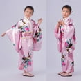 thumbnail image 4 of Uinagy Girls Japanese Kimono Performance Costume, 4 of 7