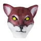 thumbnail image 1 of Máscara animal HMS Fox de látex roja con ojos amarillos, talla única, 1 of 1