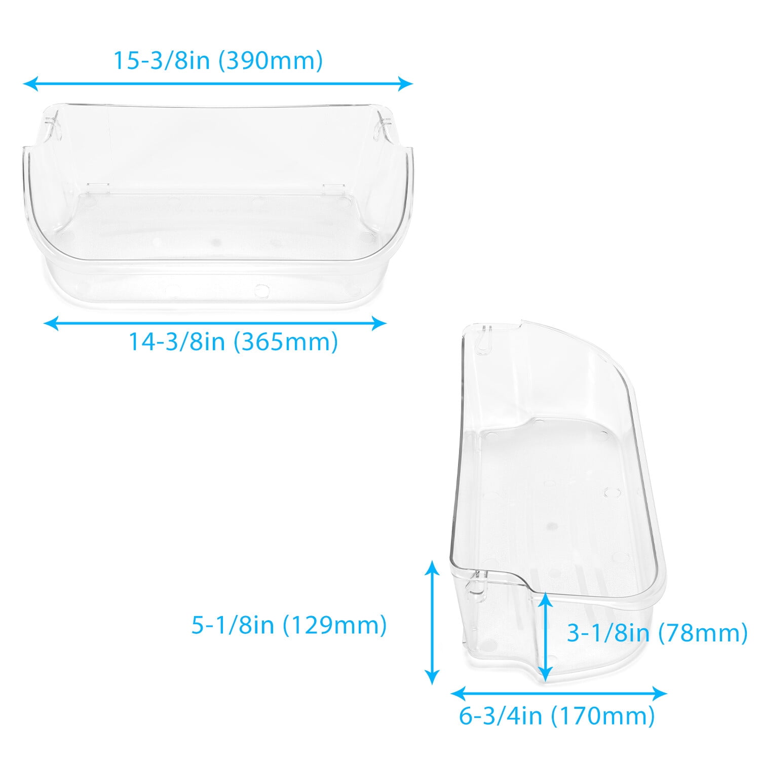 New PS430122 240356402 Door Bin For Frigidaire Refrigerator