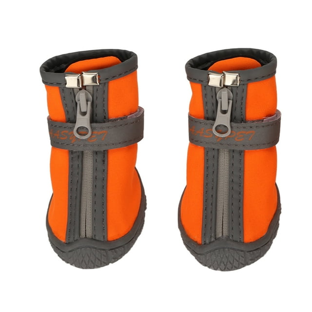 Zapatos de senderismo para perros, zapatos de suela suave para perros, botas transpirables para perros, botas para mascotas diseñadas a medida Jadeshay A