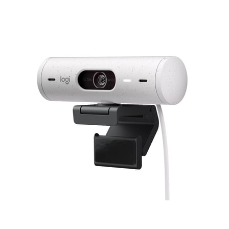 Logitech BRIO 500 Webcam 4 Megapixel 60 fps Off White USB Type C 960-001427