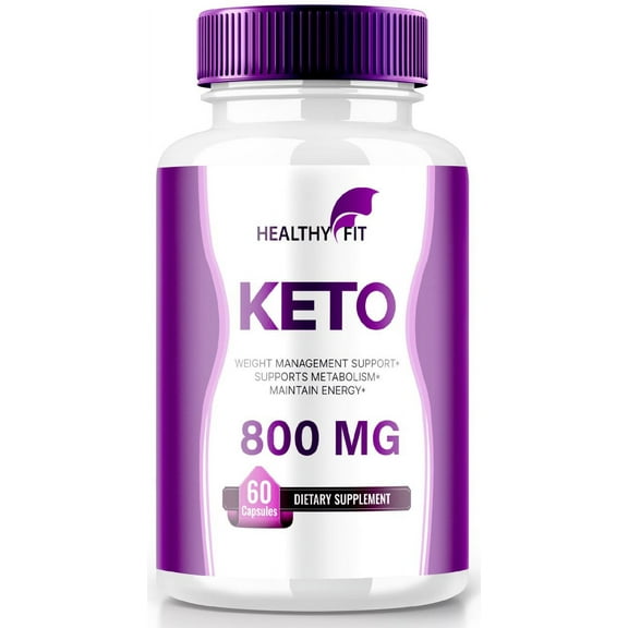 Healthy Fit Keto Capsules, All-Natural Keto Dietary Supplement for Weight Loss, HealthyFit Keto 1200 Pills, Advanced Formula Supplement to Aid your Active Lifestyle, Reviews (60 Capsules)