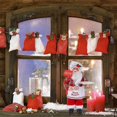 thumbnail image 5 of Santa Statue Santa Claus Christmas Decorations Standing Chef Decorating Presents, 5 of 5