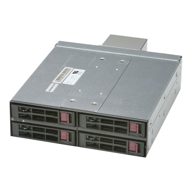Supermicro Mobile Rack CSE-M14TQC - cage de Rangement pour Entraînement - 2.5 Pouces - Noir
