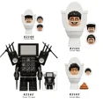 thumbnail image 4 of Nueva figura de Mini Skibidi Toilet Man, juguetes de bloques de Anime TvMan Plus Titan Cameraman Speakerman, modelo de ladrillos, juguete para niños, regalos de cumpleaños, 4 of 5