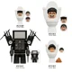 thumbnail image 4 of Nueva figura de Mini Skibidi Toilet Man, juguetes de bloques de Anime TvMan Plus Titan Cameraman Speakerman, modelo de ladrillos, juguete para niños, regalos de cumpleaños, 4 of 5