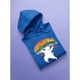thumbnail image 3 of Live With Pride Polar Bear. Hoodie Women -Smartprints Designs, Female 5X-Large, 3 of 4
