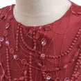 thumbnail image 6 of Girls Dresses Summer Dress Lace Wedding Skirt Princess Dress Attended The Party To Attend The Event Elegant And Sweet Summer Dress,Size 4 Years-5 Years, 6 of 8