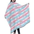 thumbnail image 6 of ZICANCN Hair Cutting Cape for Adults,Pastel Flowers Stripes Cape Salon Barber Cape for Hair Stylist Shampoo Capes Waterproof , 55x66 Inch, 6 of 7