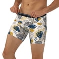 thumbnail image 2 of Sigee Hawaiian Style for Men's Boxer Briefs,Moisture Wicking and Breathable X-Large, 2 of 9
