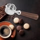 thumbnail image 1 of Máquina para Hacer Café de 51mm, Portafiltro Sin Fondo de Acero Inoxidable, Portafiltro de 3 Orejas con Cesta de Filtro de Mango Largo, Piezas de Cest Longitud 212 mm Baoblaze Portafiltro Cafetera, 1 of 8