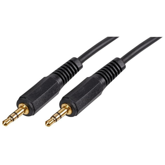 PRO SIGNAL - 3.5mm Stereo Jack Plug to Plug Lead, 2m Black