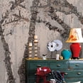 thumbnail image 2 of Idea4wall 4pcs Chinese Style Floral Peel and Stick Wallpaper Removable Wall Murals Large Wall Stickers for Home Decoration, 66"x24", 2 of 5