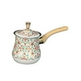thumbnail image 5 of yotijay Arabic Coffee Pot with Pouring Spout Heat Resistant Handle Multifunctional Maple 550ml, 5 of 9