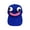 Royal Blue #060, variant on Funny Novelty Baseball Cap Big Mouth Pigtails Big Eyes Cute Cartoon Hat for Men Women Gift Funny Hat