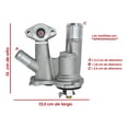 thumbnail image 5 of Toma De Agua C/ Termostato P/ Ford Fiesta Escape 1.6l 13-19, 5 of 5