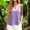 Purple, variant on Women Silk Satin Camisole Top Sleeveless Spaghetti Strap Lace Trim Cami Top Tank Top Streewear White