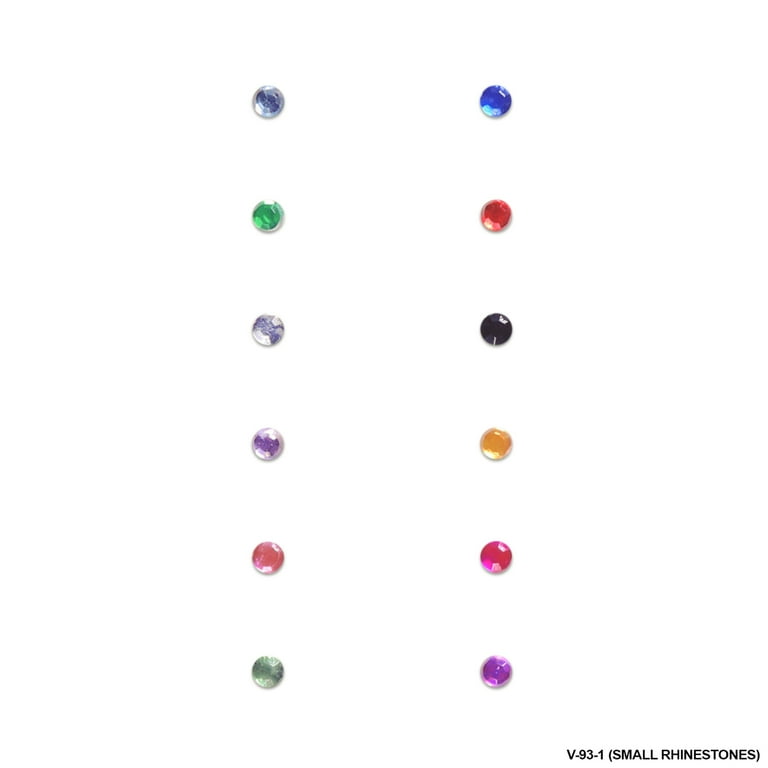 Beauticom Small Assorted Color Crystal Rhinestones for Nail Art