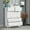 White, variant on Ktaxon 6 Drawers Dresser Chests for Bedroom, Wood Chset of Drawers,Dressers Organizer for Bedroom, Living Room,Hallway, White