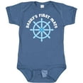 thumbnail image 3 of Inktastic Daddy's First Mate Sailing Nautical Boys Baby Bodysuit, 3 of 5