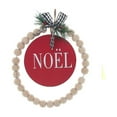 thumbnail image 1 of Christmas Ornament With Beaded Hoop Noel, 1 of 3