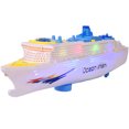 thumbnail image 3 of Juguete eléctrico de crucero universal con música de iluminación para niños, gran simulación, puesto de barco eléctrico luminoso, 3 of 3