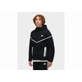thumbnail image 3 of Nike Men's Sportswear Tech Fleece Full Zip Windrunner Hoodie Black/Bemis Silver, from StockX, 3 of 6
