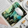 thumbnail image 2 of Dragonfly Square 8.3x9.8 Inch Non-Slip Rubber Bottom Printed Mouse Pad, Gaming Mousepad for Office and Gaming, 2 of 6