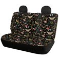 thumbnail image 2 of Pzuqiu Butterfly Leaf Pattern Breathable Car Seat Covers, Easy to Install Full Set Fit for Cars, 2 of 10