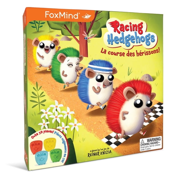 Juego de mesa FoxMind Games Racing Hedgehogs Dr. Reiner Knizia