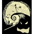 thumbnail image 2 of Men's The Nightmare Before Christmas Oogie Boogie Mountain Scene Graphic Tee Black X Large, 2 of 5