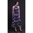 thumbnail image 2 of Bimba Robe Dos Nu pour Femmes, Col Licou, Tenue de Plage, Vacances d'Été, Taille Moyenne, 2 of 6